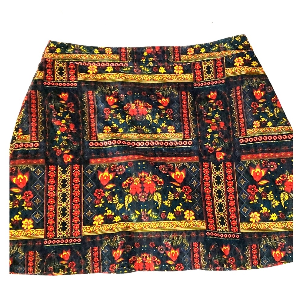 H&M corduroy mini skirt